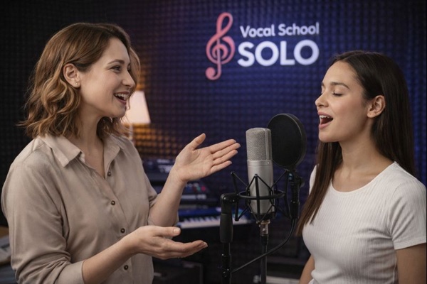 Профессиональное обучение вокалу для новичков и профессионалов в школе SOLO