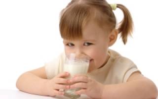 Козье молоко как давать детям после года