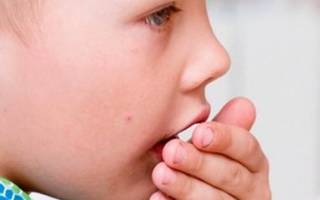 Лающий кашель у ребенка без температуры лечение 2 года