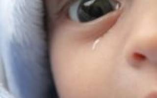 У ребенка слезится один глаз причины и лечение